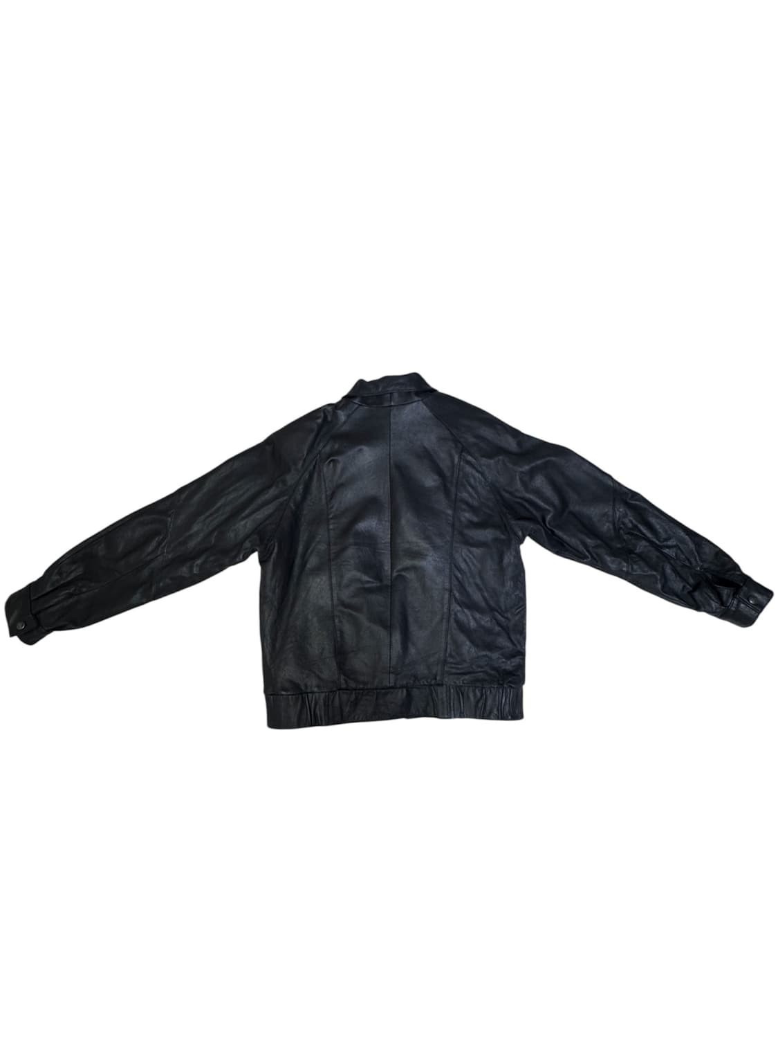 빈티지 00s 원웨이 집업 레더 자켓 L 상품이미지7