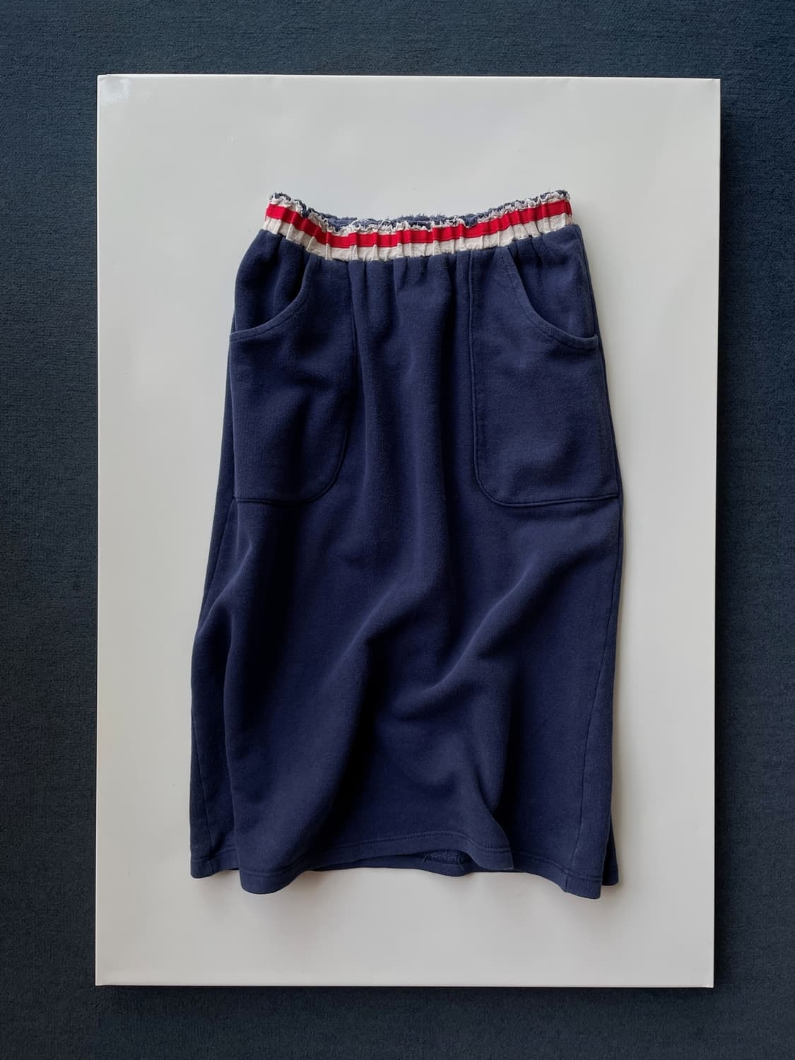 Sweat cotton mid skirt 상품이미지4