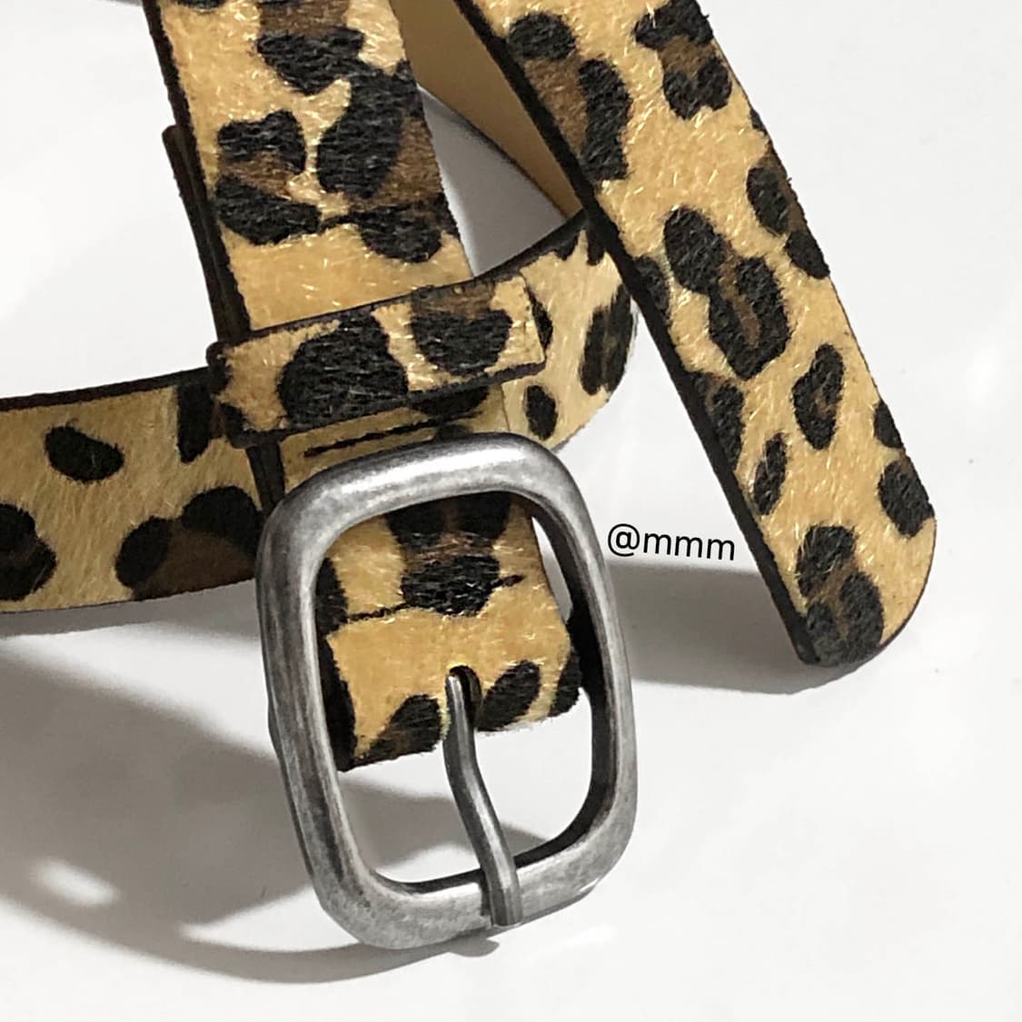 [Unisex] 레오파드 호피 송치 벨트🐆 상품이미지3