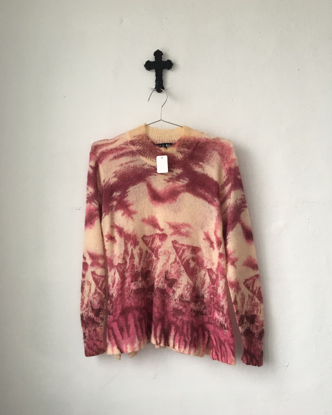 Pattern point mohair knit 상품이미지2