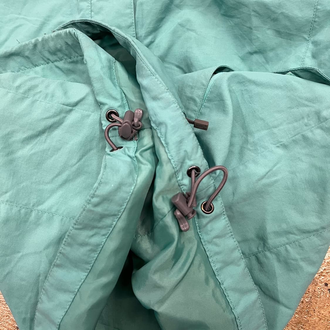 [정품/90,L] 노스페이스 바람막이 후드 자켓 민트 b14 상품이미지6