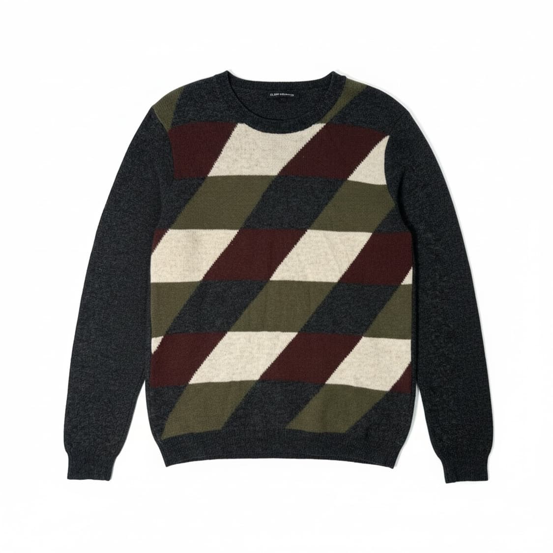 클럽모나코 다이아몬드 패턴 니트 상품이미지2