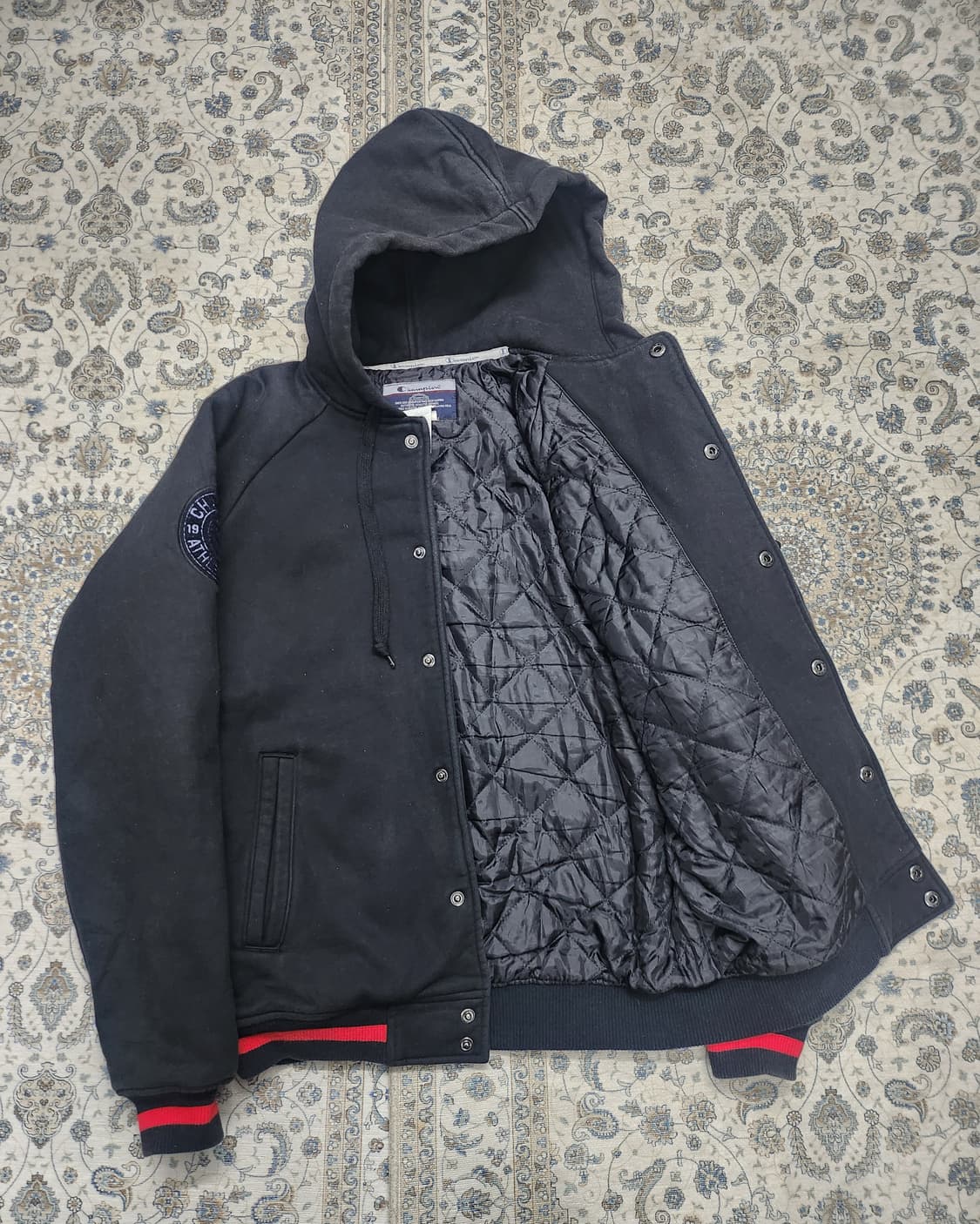 챔피온 후드 스타디움 자켓 M 상품이미지2