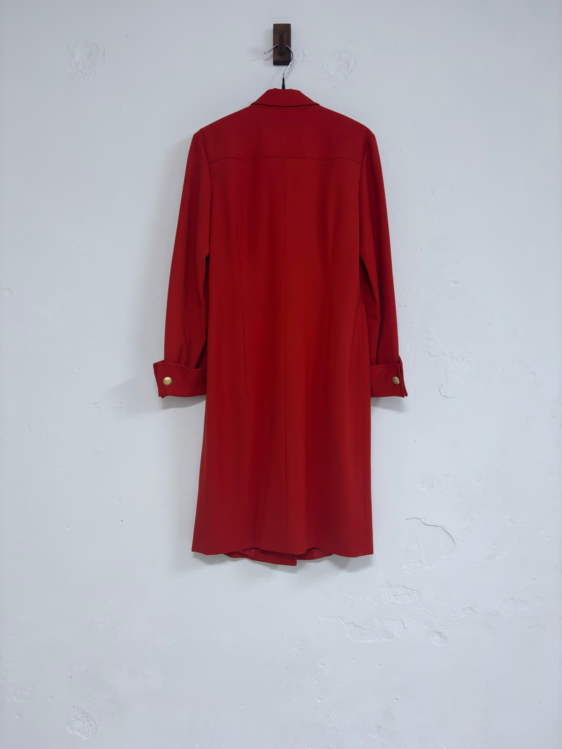 에스까다 독일제 레드 오피서 코트 상품이미지2