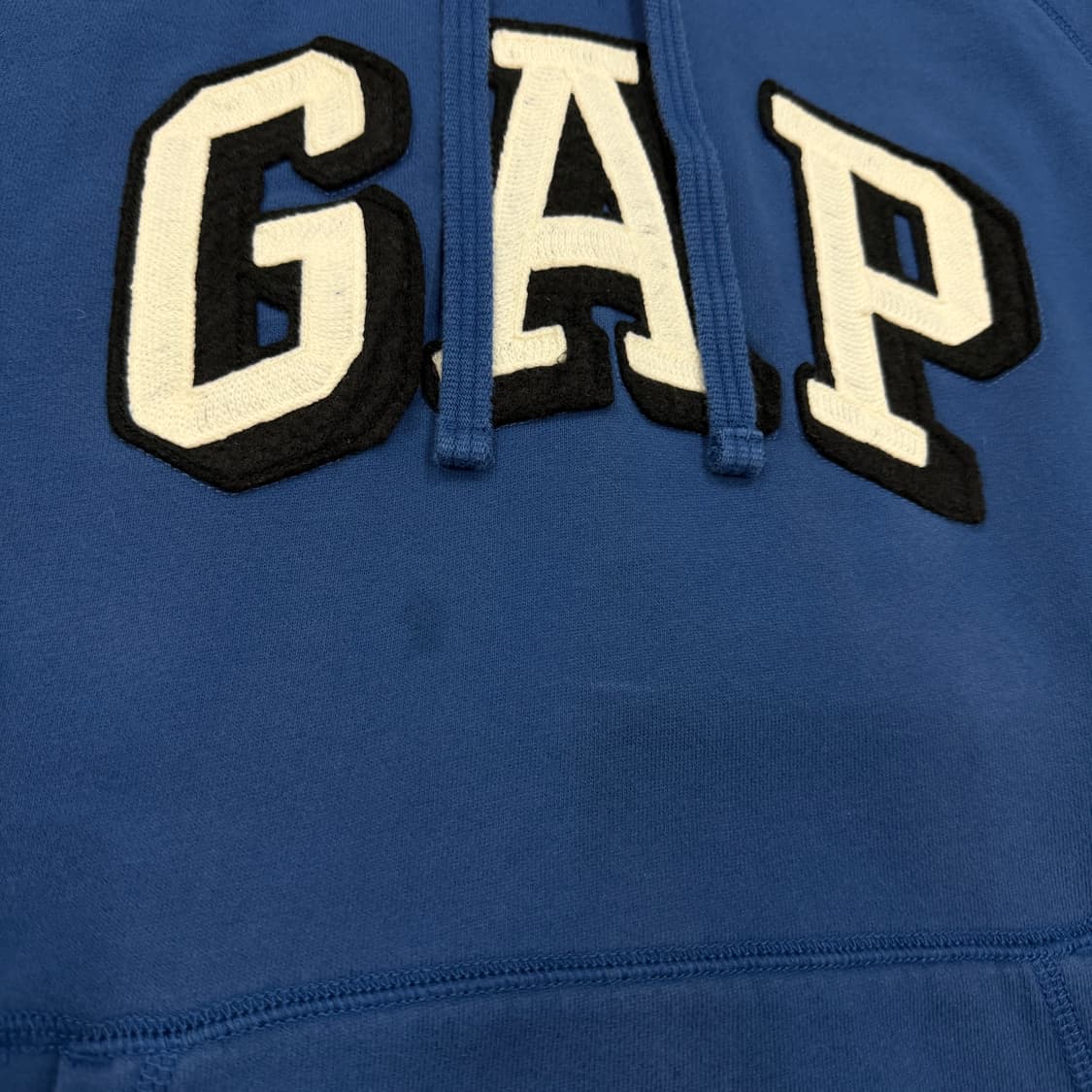 GAP 갭 스펠로고 후드티 블루 L 상품이미지5