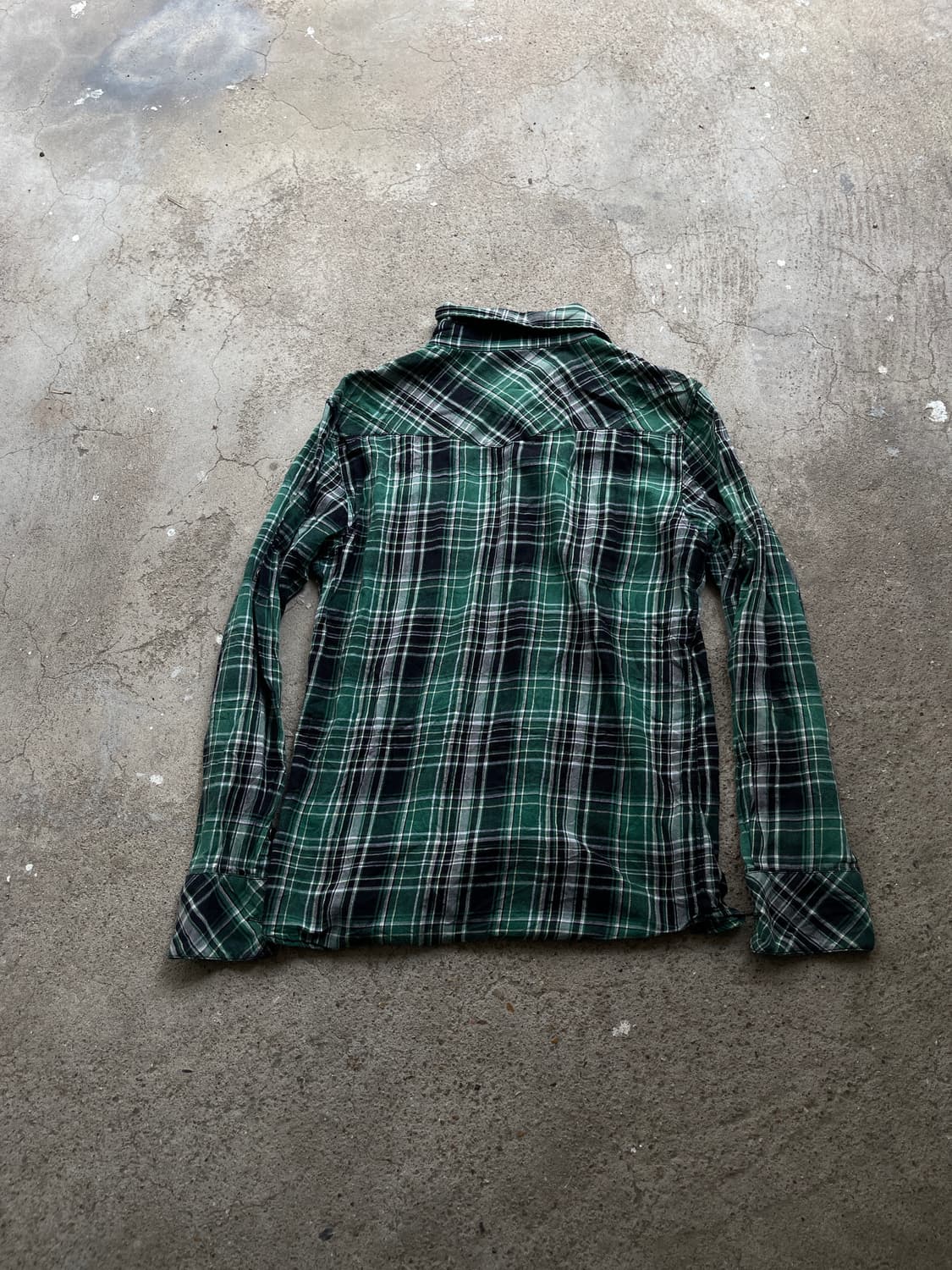 (Russ.k)punk check slim shirts 상품이미지7