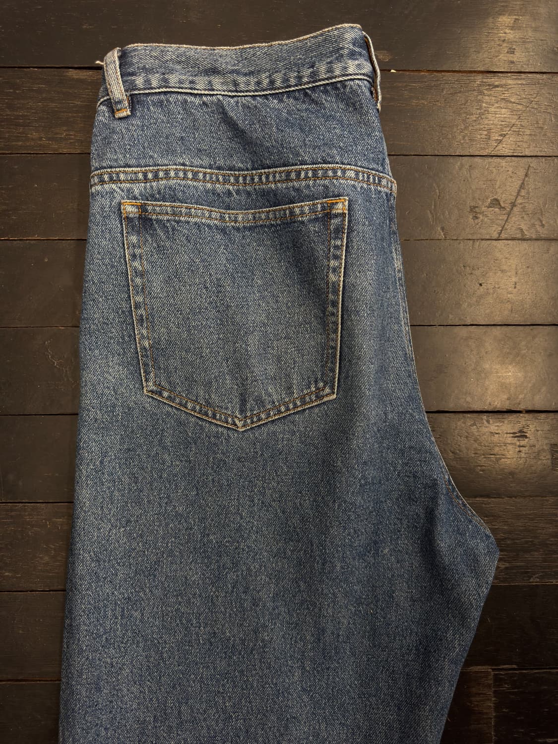 A.P.C Straight Denim Pants (washed blue) 상품이미지2