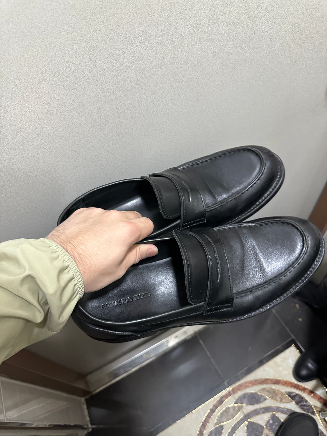 [285] 로맨틱무브 뉴 러그 로퍼 홀스 레더  상품이미지2
