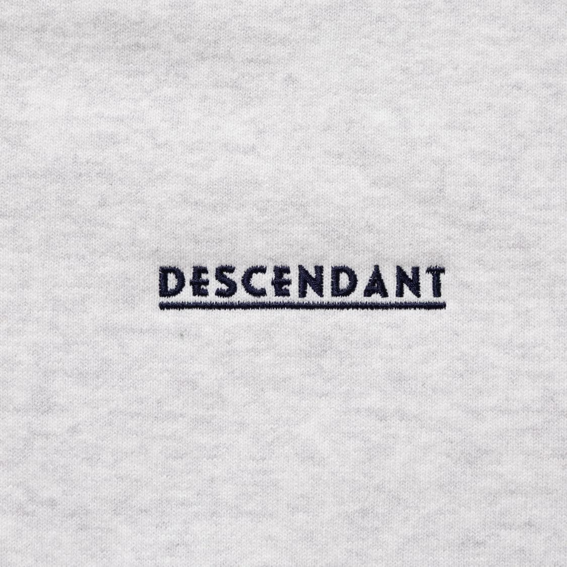 디센던트 Desendent otl zip hoody 그레이 후드집업 상품이미지4