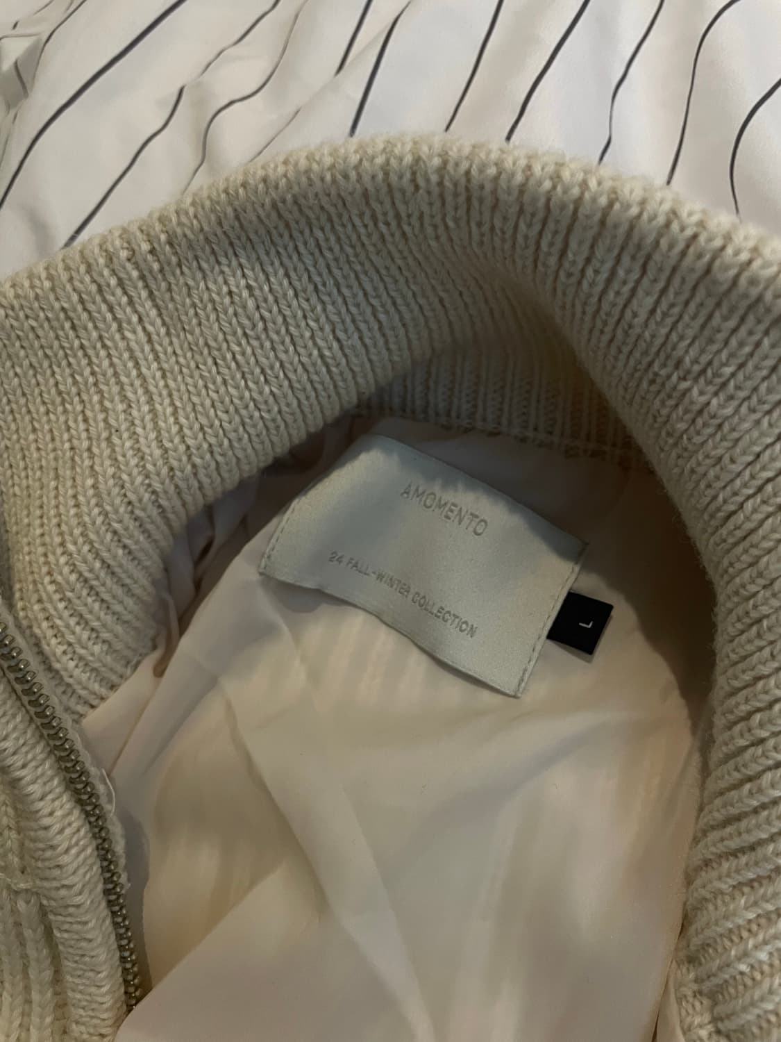 아모멘토 풀니들 블루종 L사이즈 상품이미지4