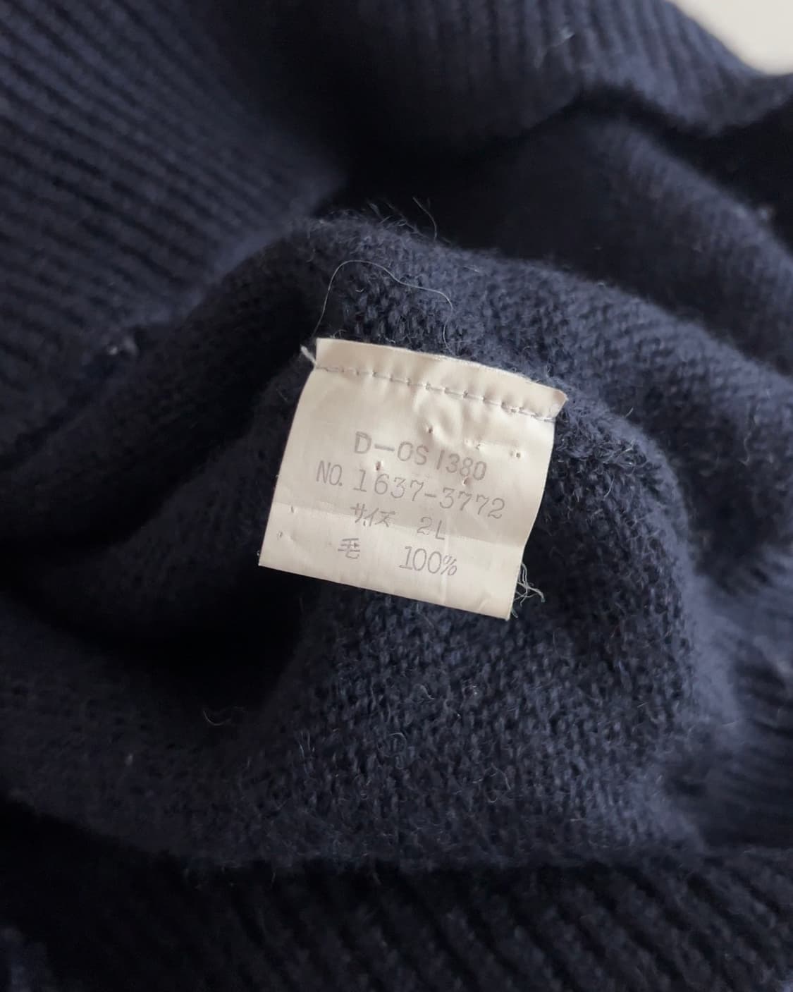 90s 찹스 랄프로렌 빅로고 울 니트 2L 상품이미지5