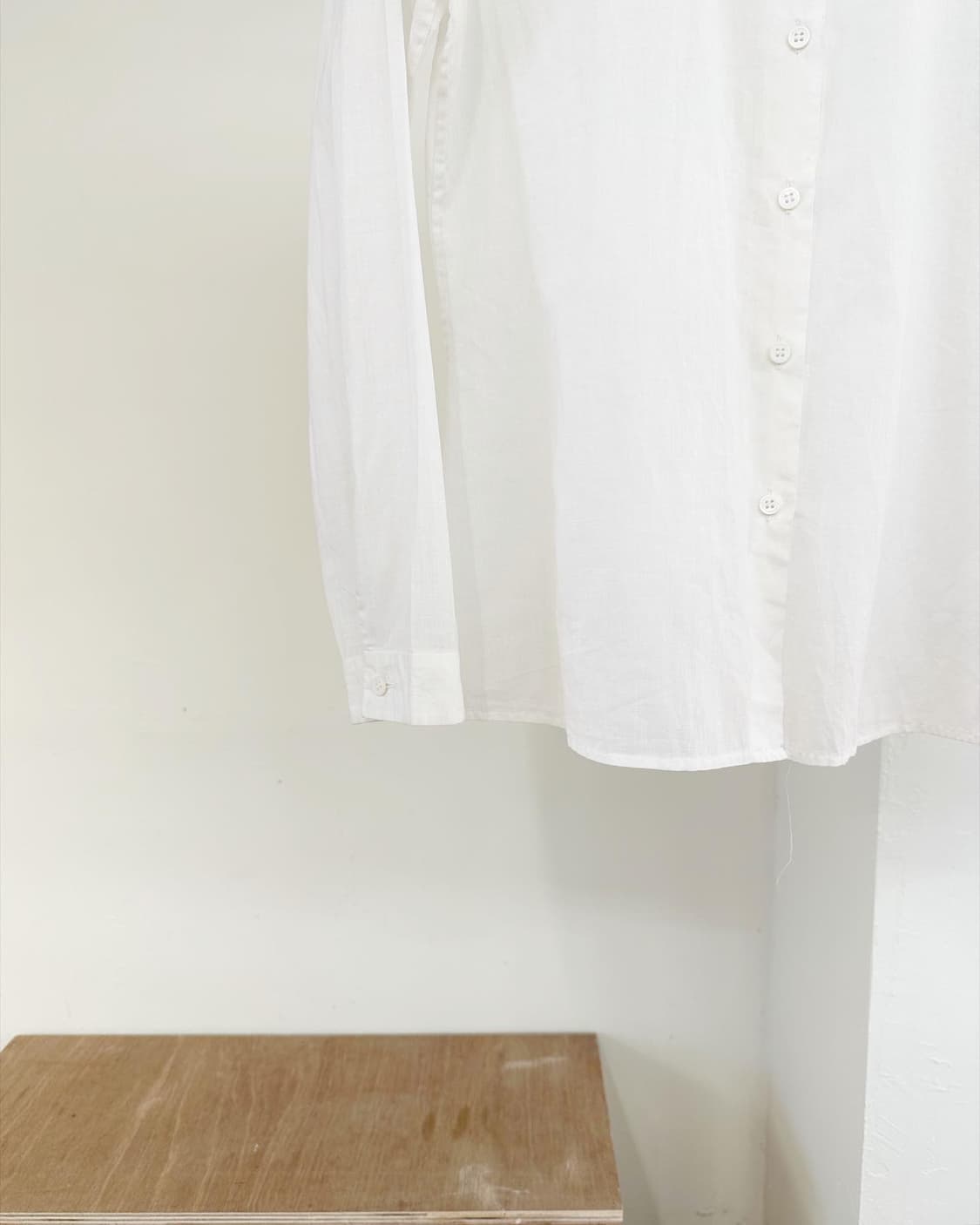 질샌더 화이트 코튼 셔츠  상품이미지5