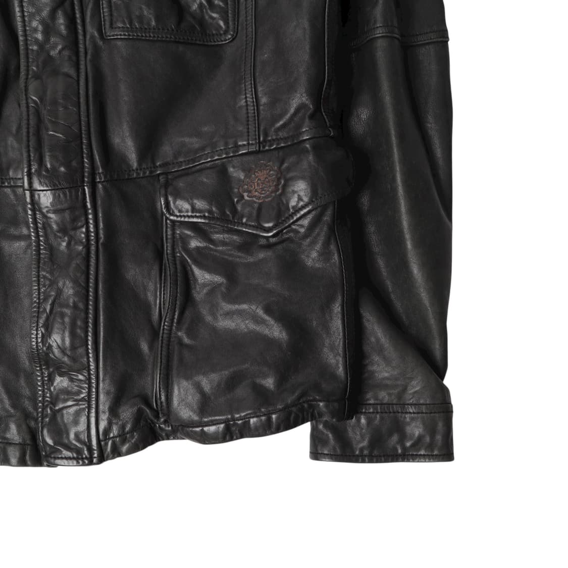 디젤 카우레더 멀티 포켓 레더자켓 상품이미지4