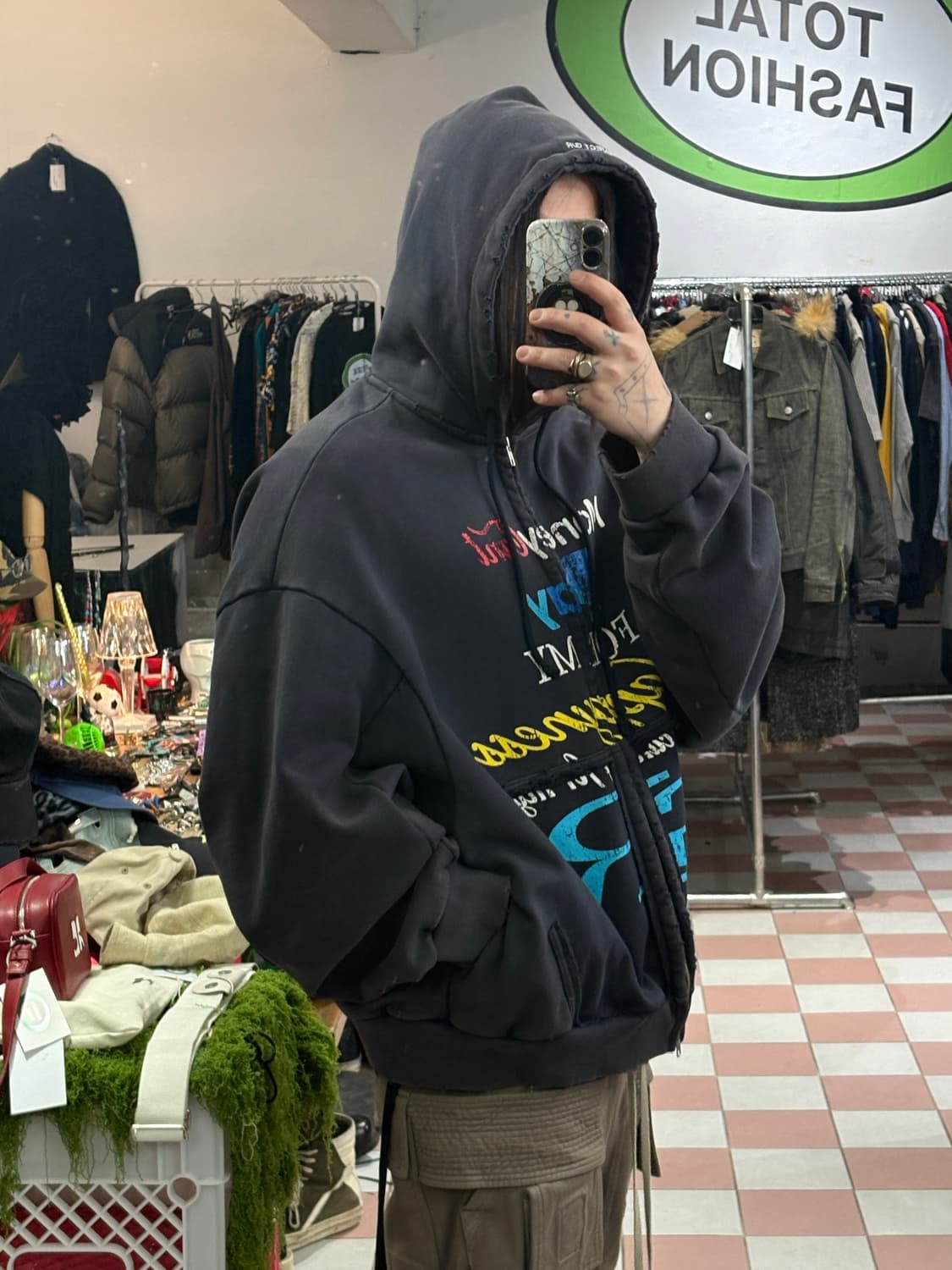 TTF✳️프로젝트GR 해피니스 투웨이 집업 상품이미지3