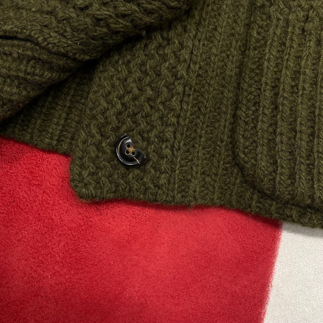 폴로 숄카라 가디건 여성 M  상품이미지4