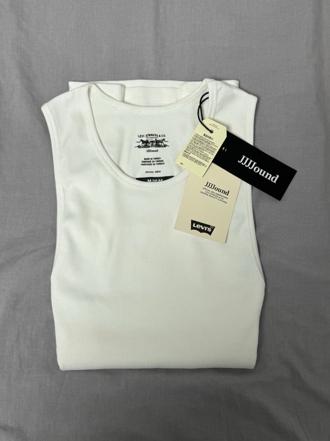 Levi’s x JJJJound 탱크 탑(M) 상품이미지6