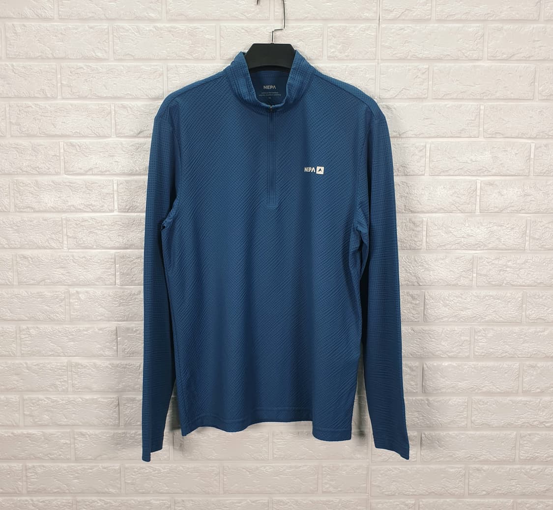 [95]네파 시어서커 반집업 티셔츠 상품이미지2