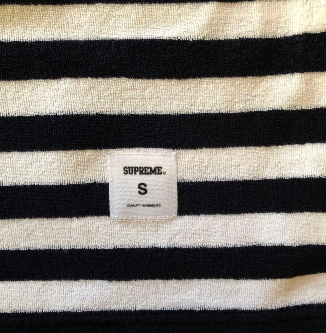 슈프림 12ss 테리 원단 나시 슬리브리스 사이즈 S 상품이미지2