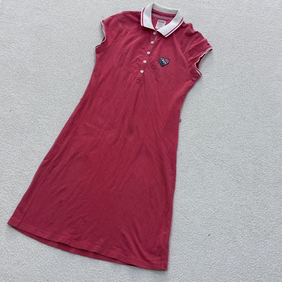 XS 타미힐피거 데님 카라 원피스 0319E 상품이미지1