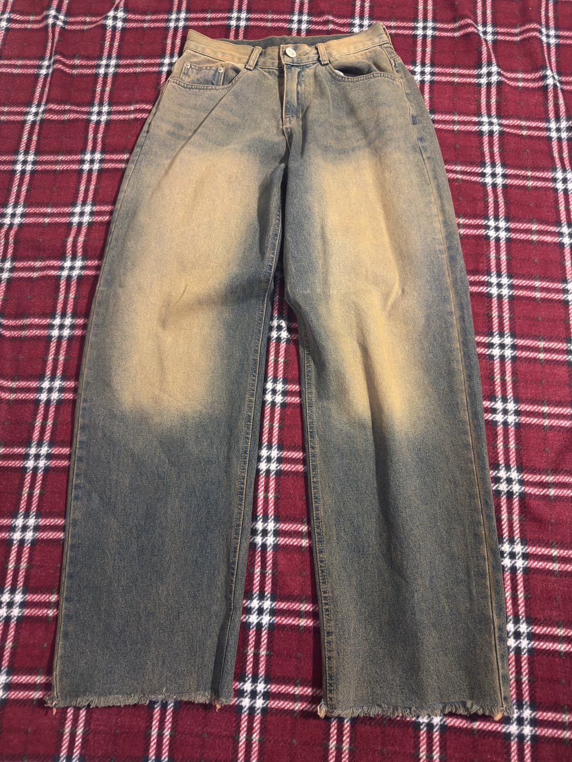 워싱 데미지 웨스턴 데님 상품이미지1