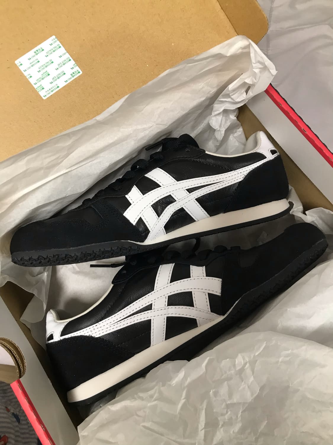 오니츠카 타이거 세라노 블랙 상품이미지1