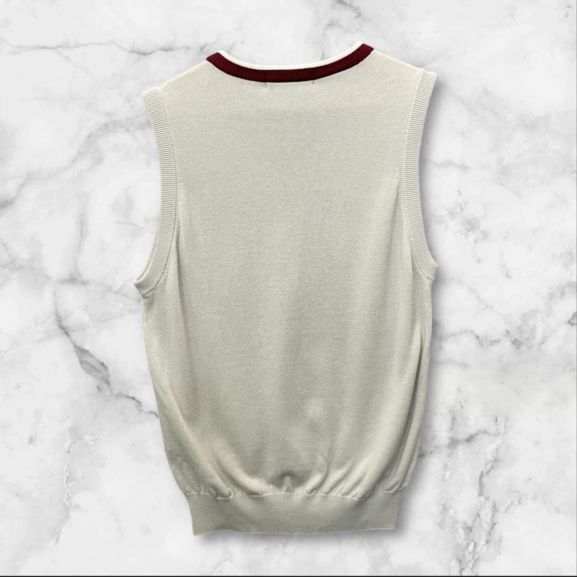 르꼬끄 코튼 아크릴 베스트 조끼 M 상품이미지2