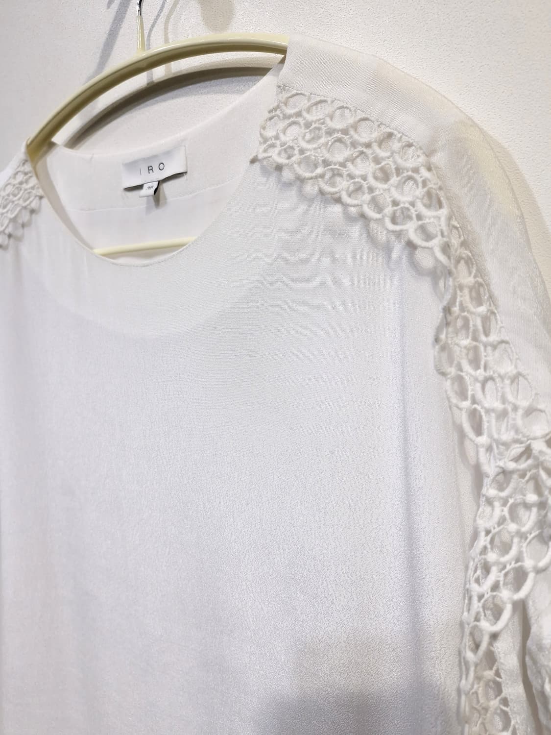 I R O 이로 레이스 디테일 미니 드레스(36) 상품이미지3