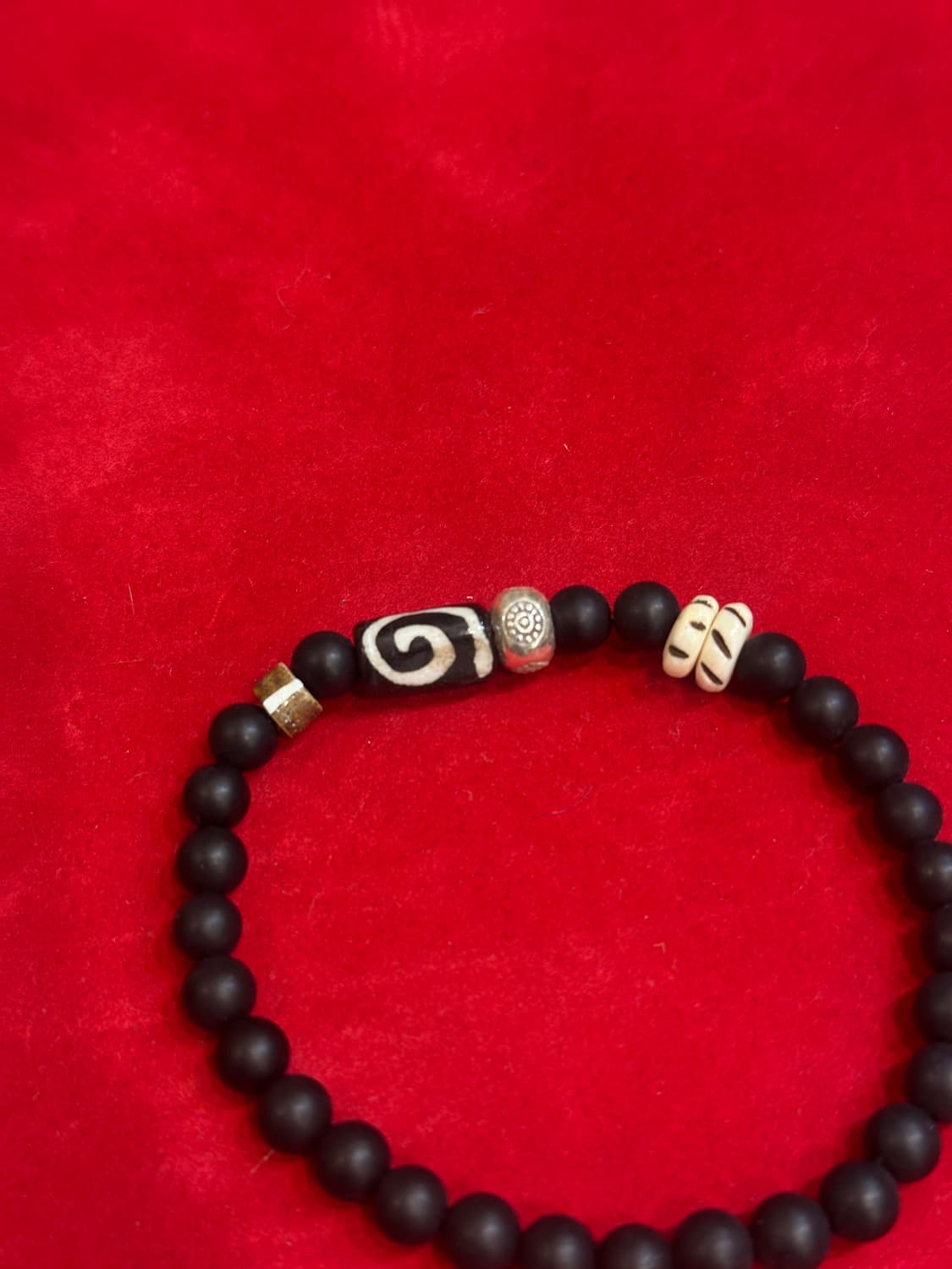 Musta Black Spiral Totem Bracelet 상품이미지3
