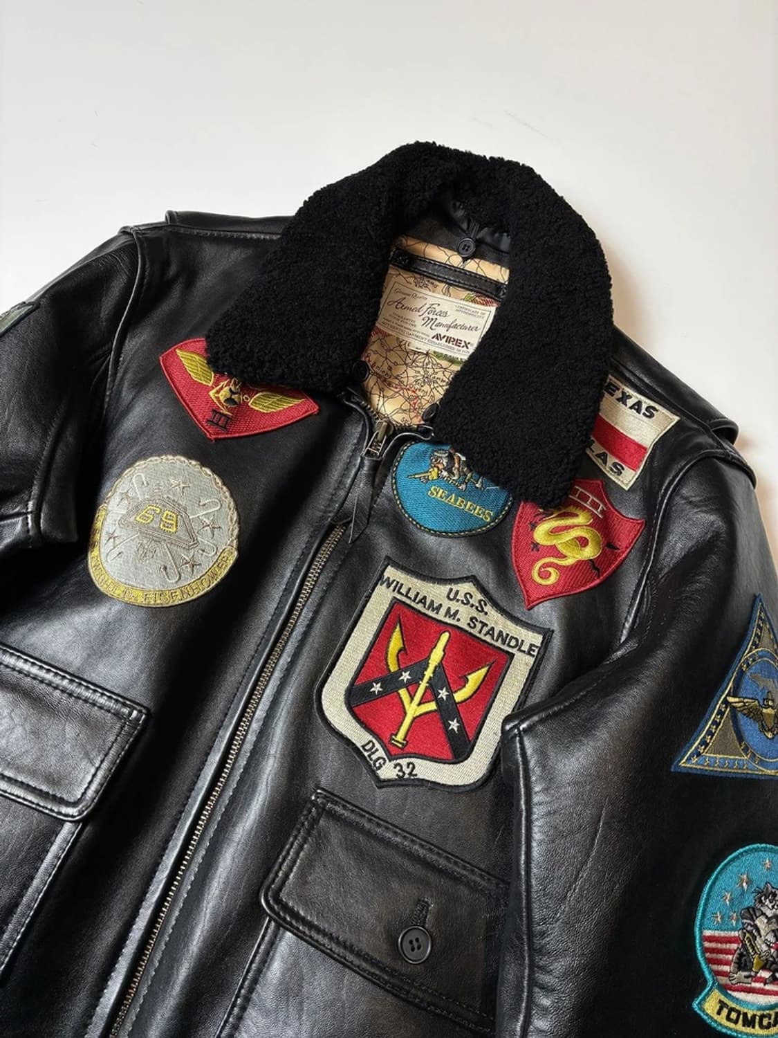 아비렉스 G-1 탑건 양가죽 자켓 PN8072 상품이미지2