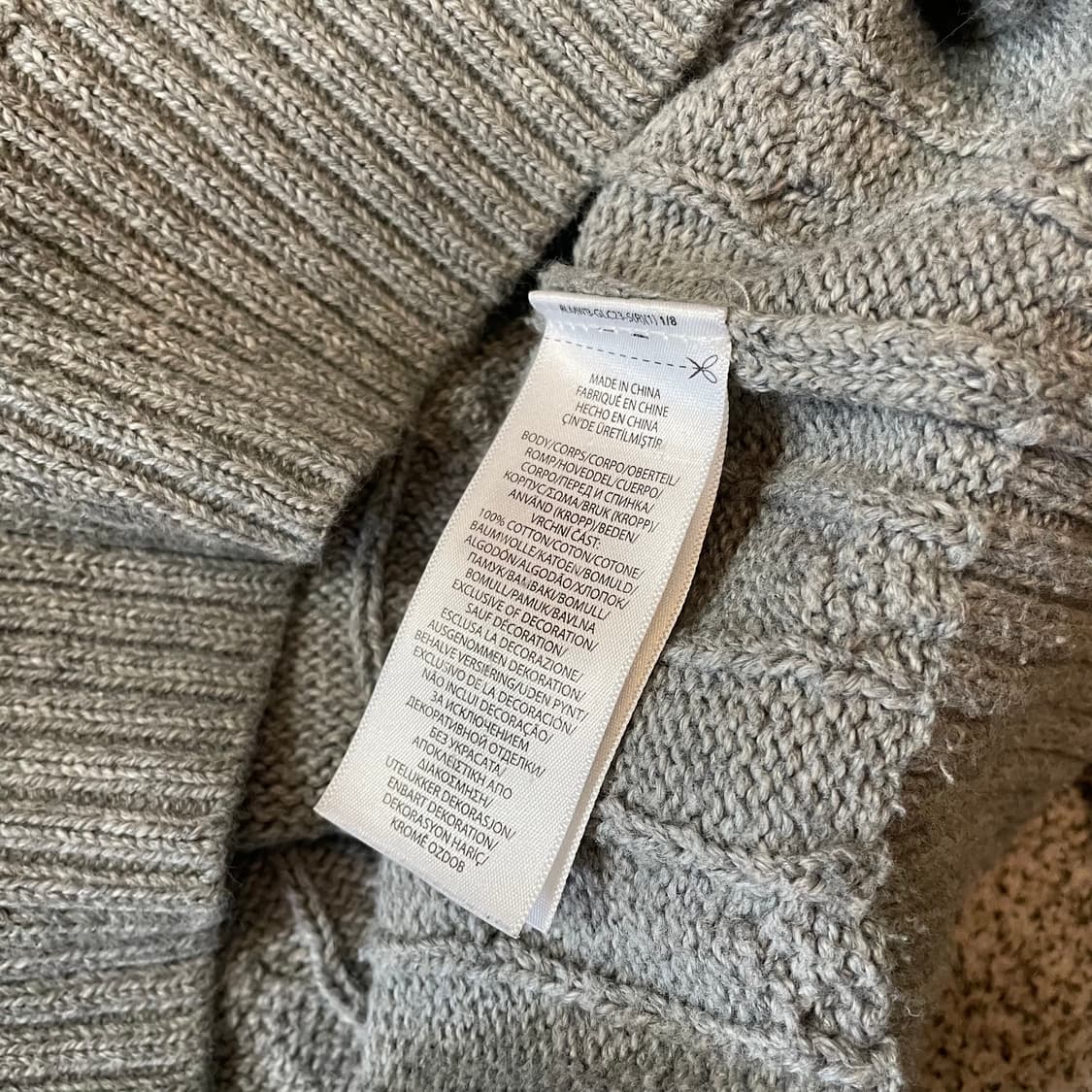 폴로 케이블 니트 상품이미지4