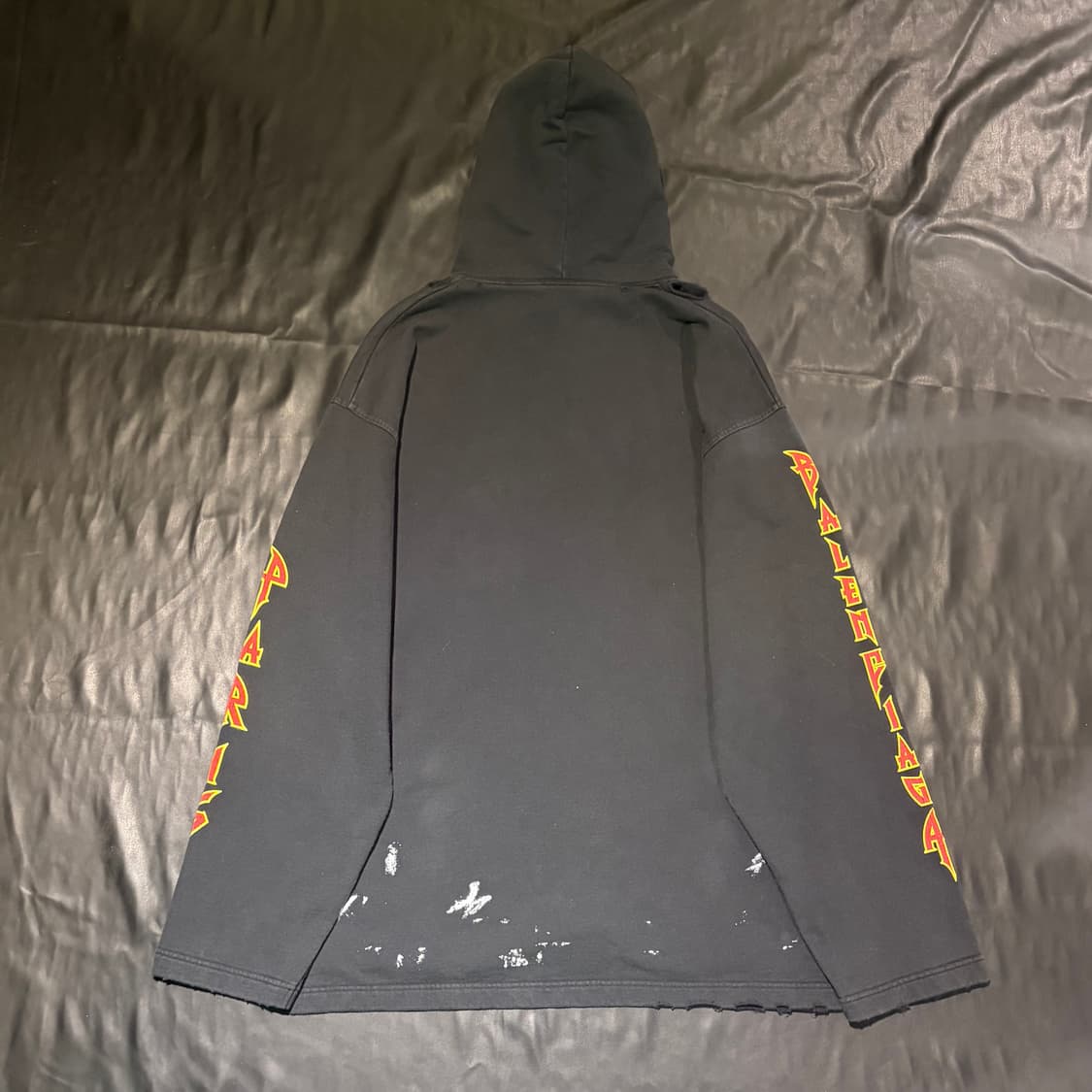 발렌시아가 로고 후드티 상품이미지2