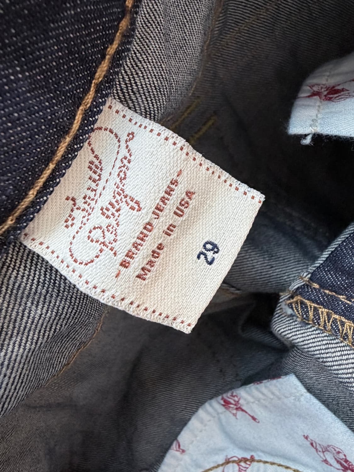 트루릴리전 플레어 데님 팬츠  상품이미지7