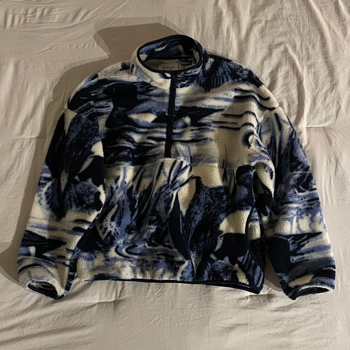 Urban Outfitters Blue Half-zip Fleece 상품이미지4