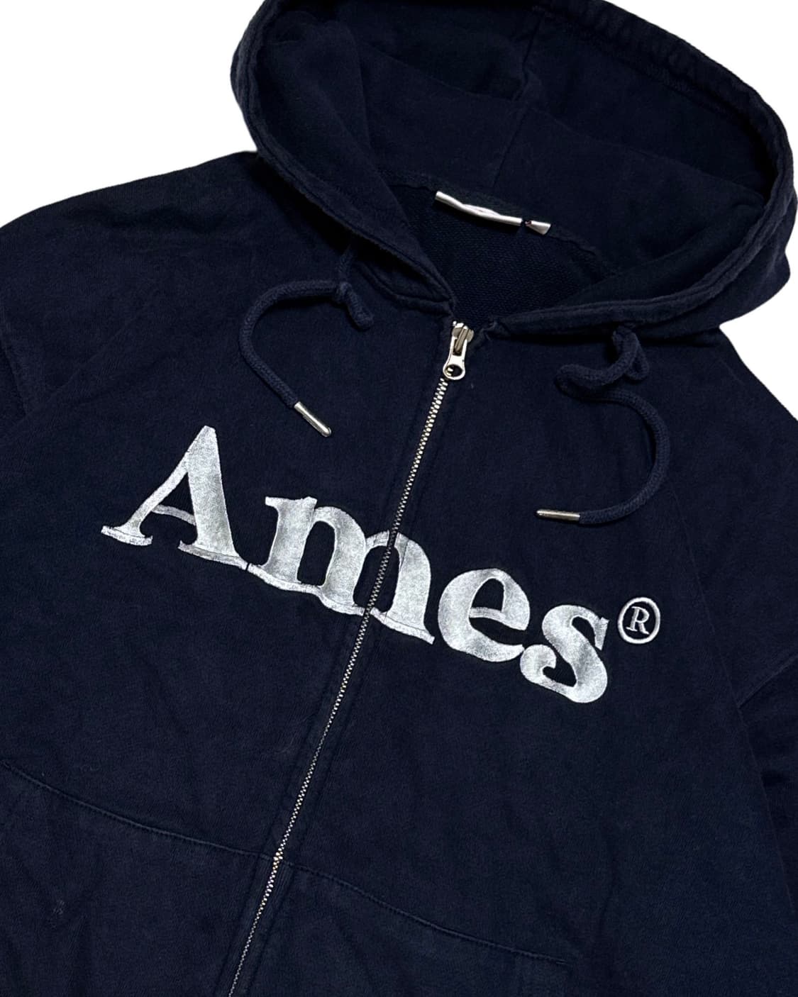 Ames 아메스 월드와이드 네이비 후드집업 상품이미지3