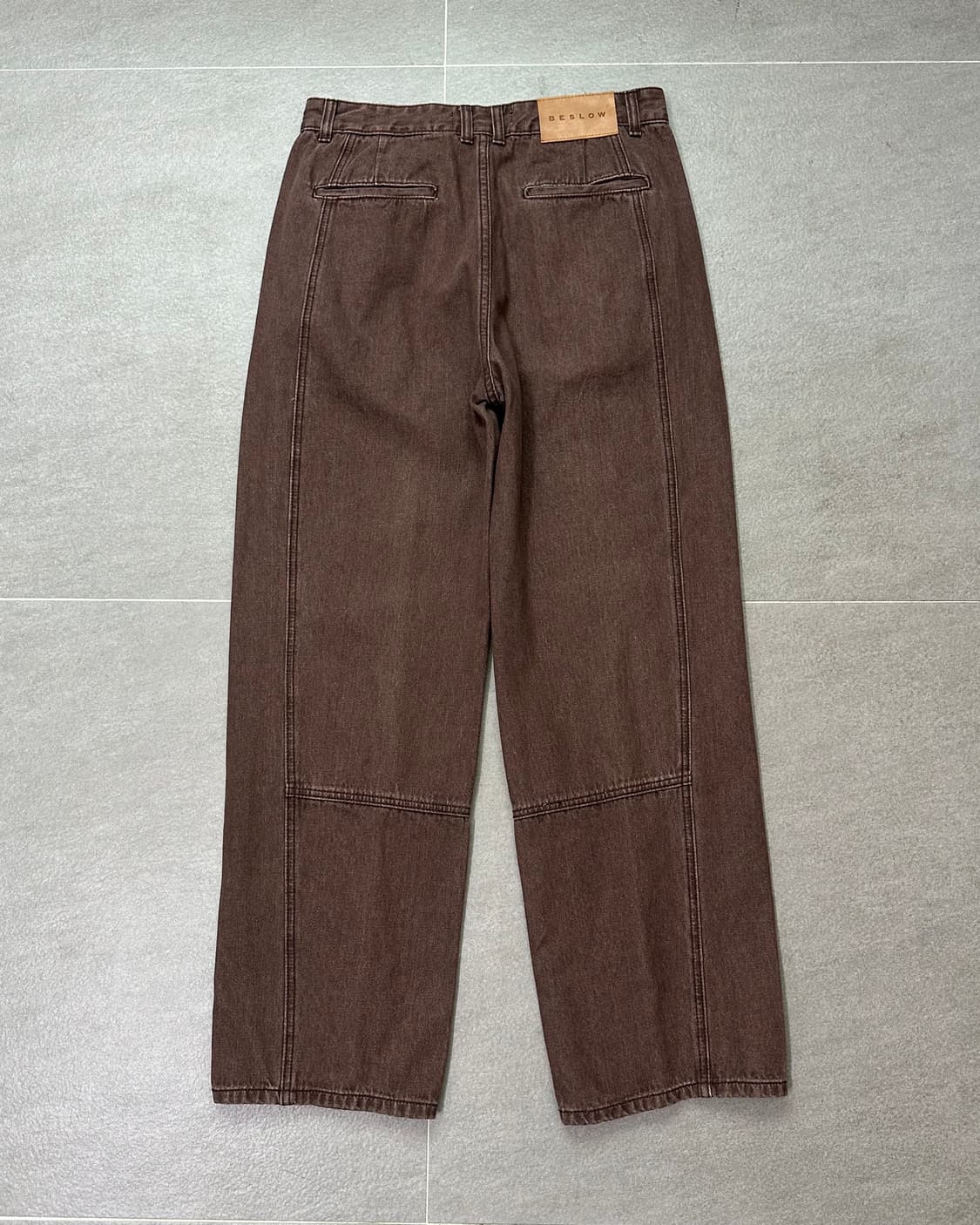 새상품(허단39)BESLOW 커브드 팬츠-M2135 상품이미지5