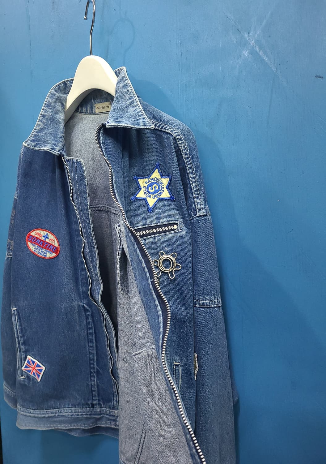 일본빈티지 올드스쿨 데님자켓 상품이미지2