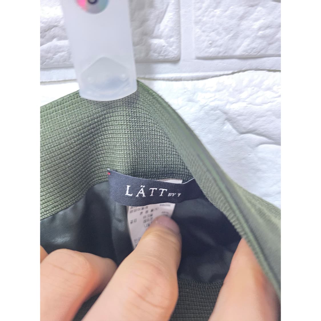 한섬 19s 렛트 LATT BY T 밴딩 스커트  상품이미지2