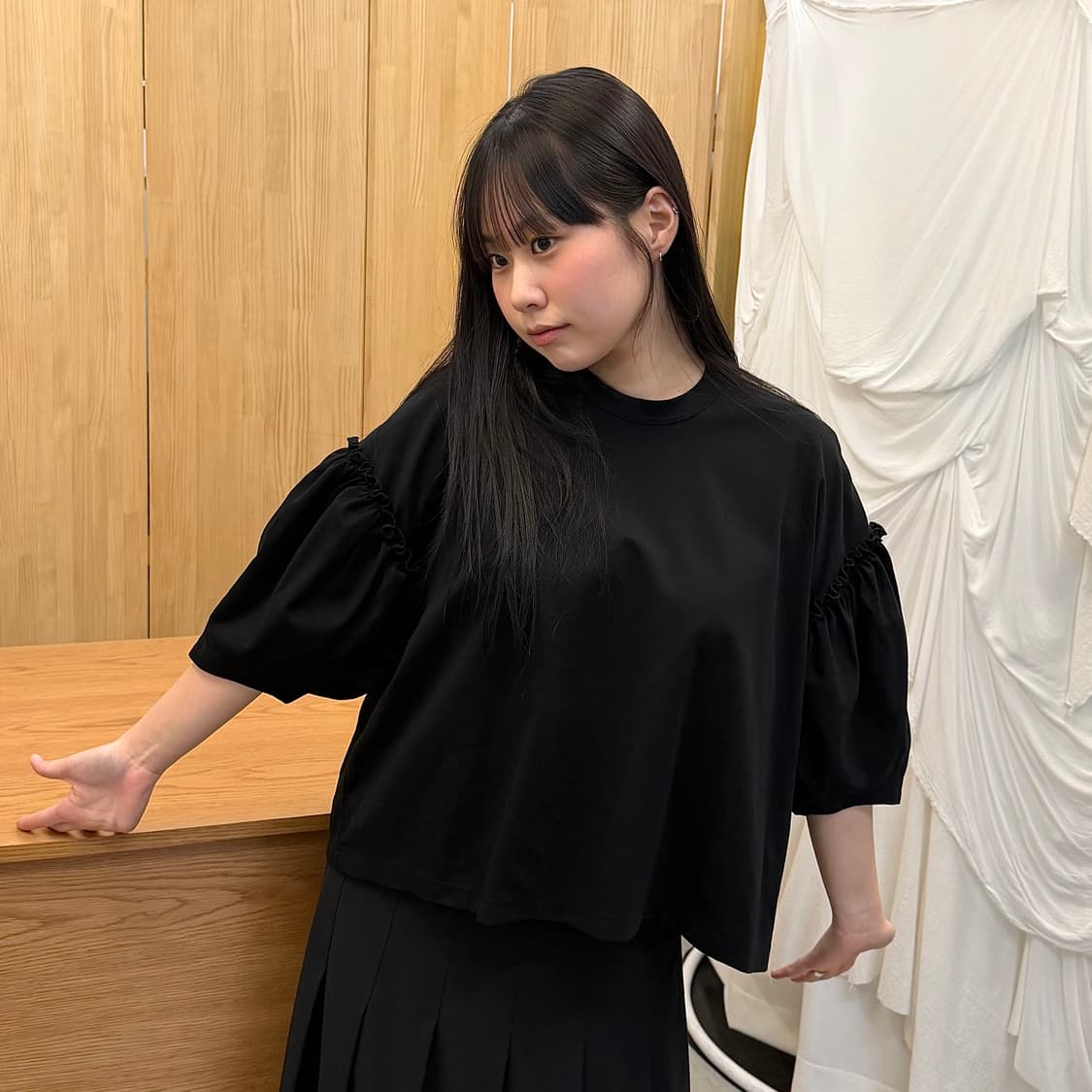 noir kei ninomiya top 상품이미지1