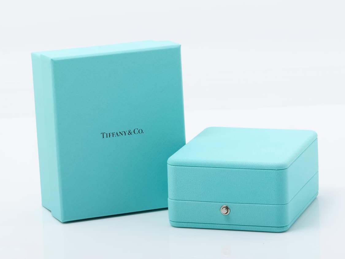 티파니 18K 화이트골드 롱체인 레이어드 네크리스 목걸이 50cm 상품이미지6