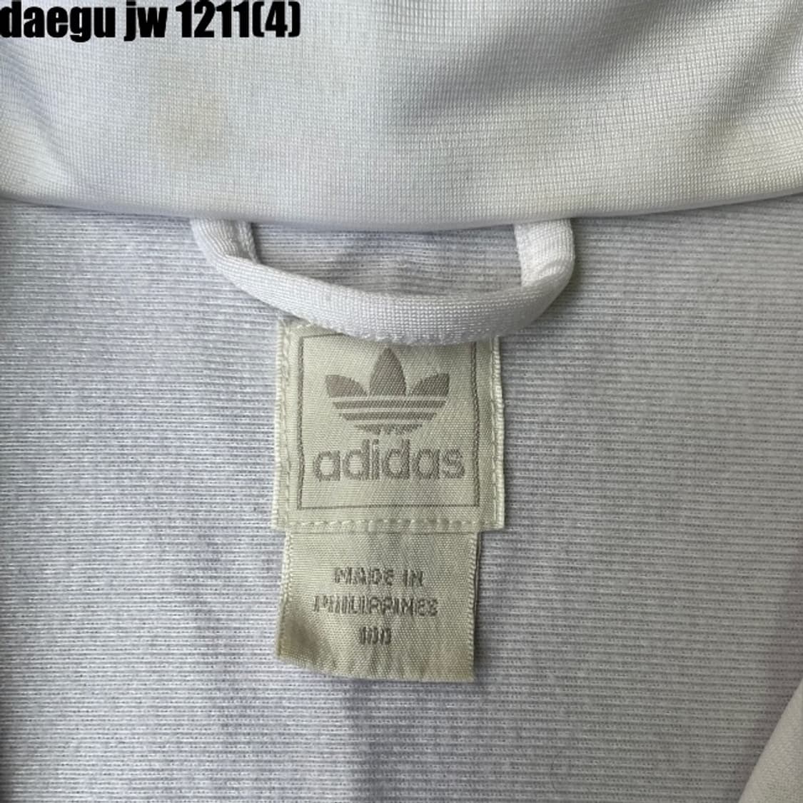 아디다스 파이어버드 화이트 트랙탑 저지 100 상품이미지3