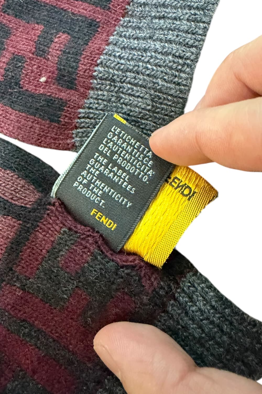 펜디 주카 패턴 울 머플러 상품이미지7