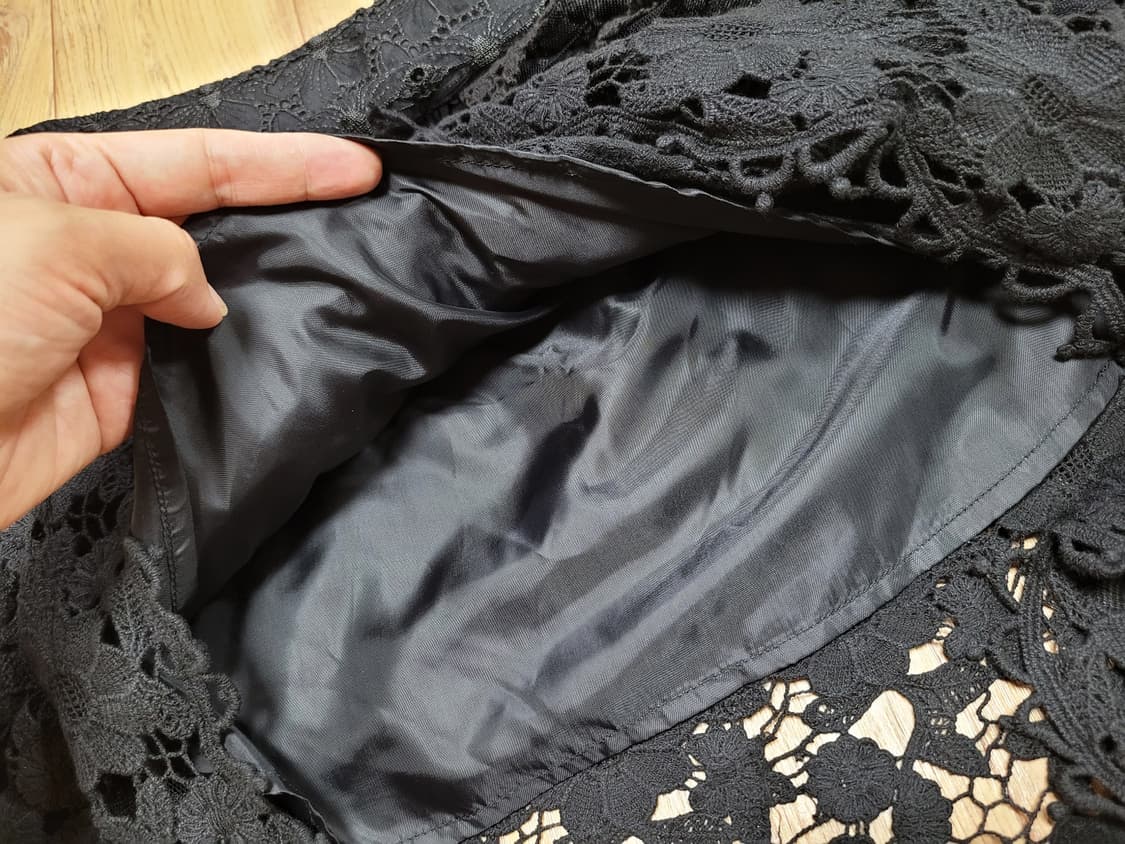 발렌티노(Valentino) 튤 크로쉐스커트 55-66 새상품 상품이미지5