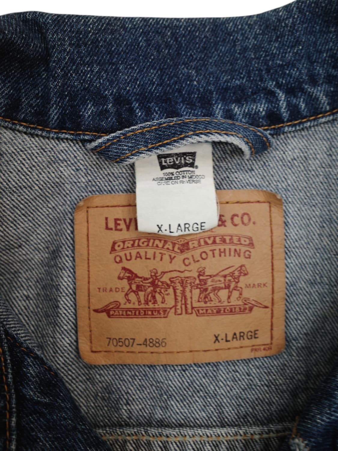 90‘s 로린 힐 투어 데님 자켓 상품이미지4