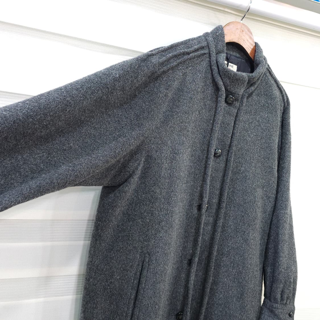 JAPAN 빈티지 MON GREGRAN YAMAKI 알파카 울코트 상품이미지6