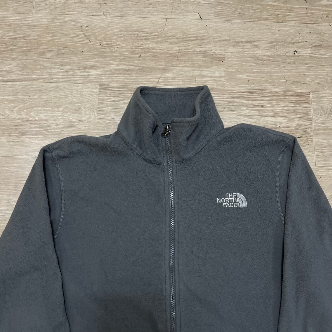 노스페이스 하프돔 로고 후리스 플리스 집업자켓 [차콜] S/90 상품이미지2