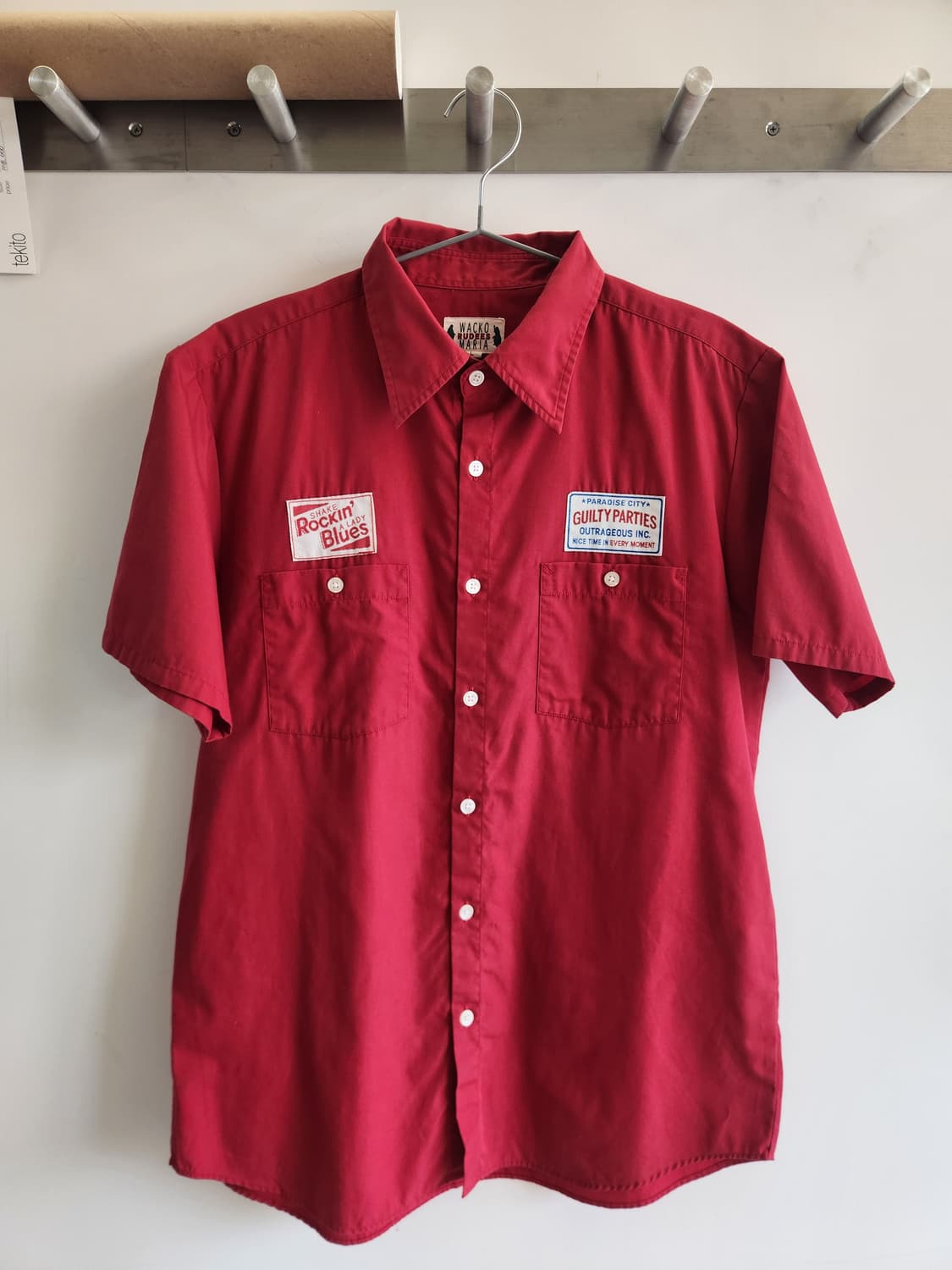 와코마리아 워크셔츠 마리아 프린팅 상품이미지1