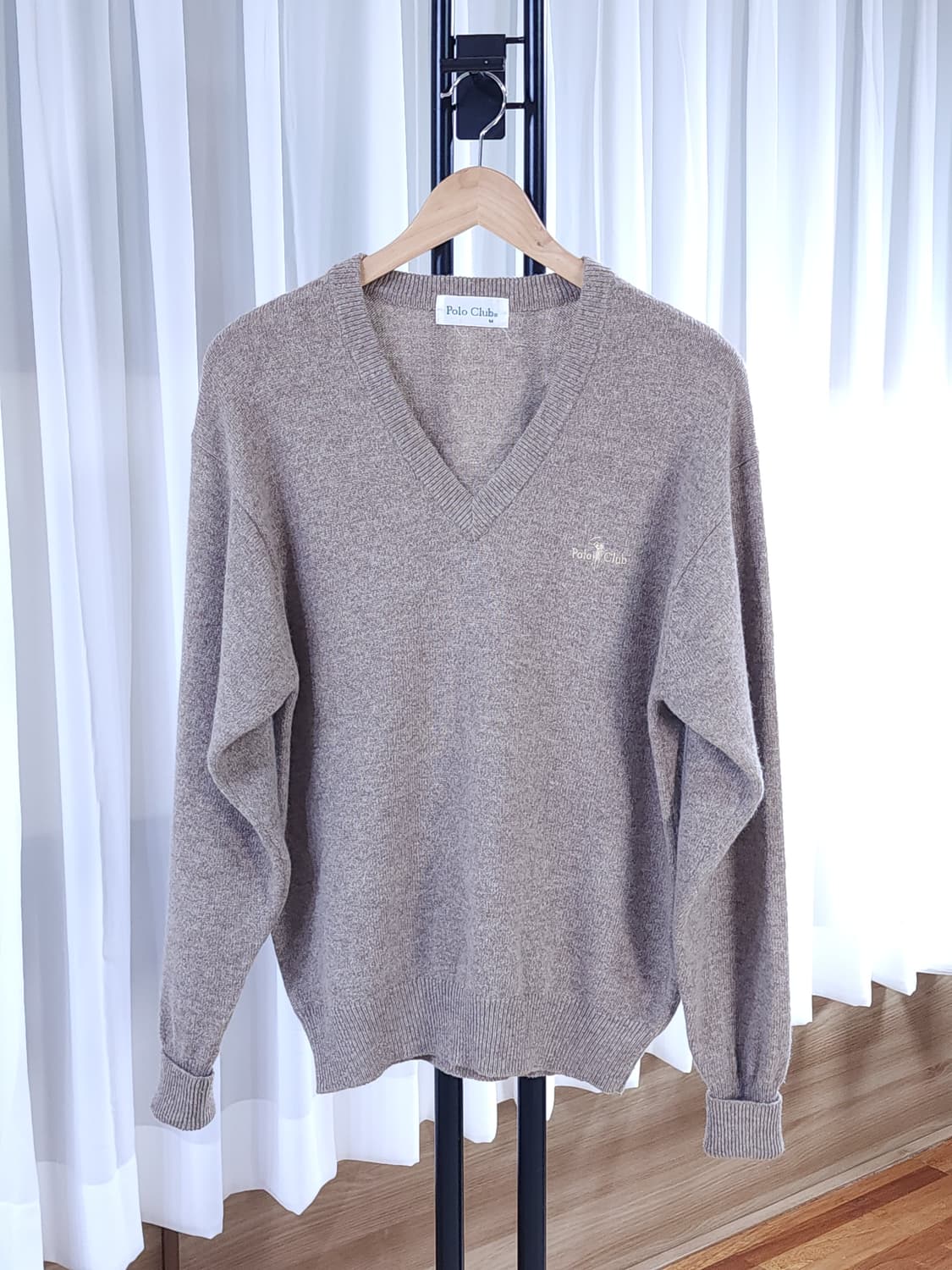 폴로클럽 울100 니트 상품이미지1