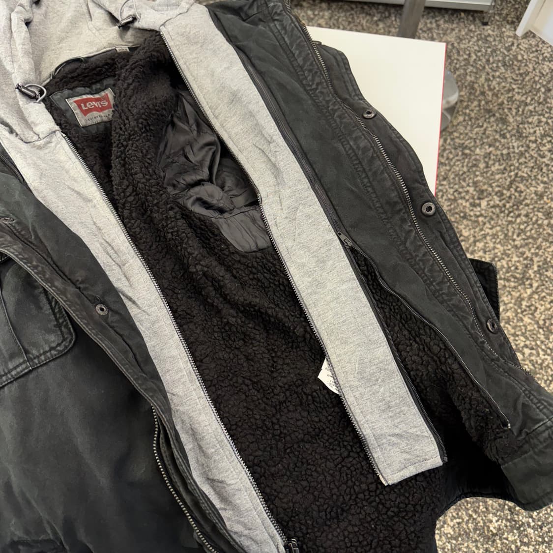 리바이스 쉐르파 트러커 자켓 (L)   상품이미지6