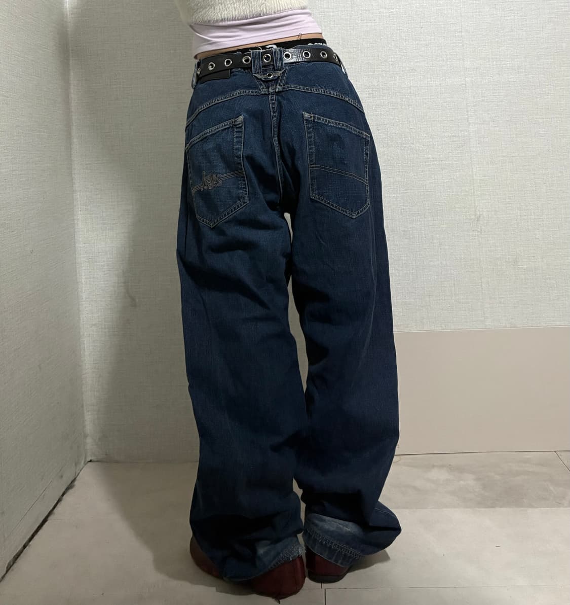 마자플라바 00s 힙합 데님팬츠 상품이미지2