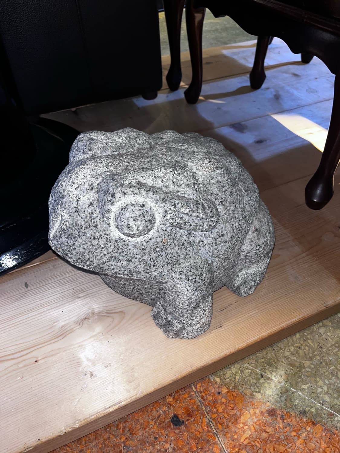 석조 개구리 오브제 (Stone Frog Sculpture) 상품이미지5